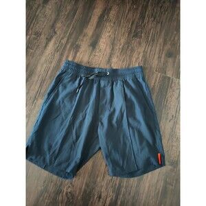 Seneca Shorts Medium Blue Mens 30" Draw Strings Made in New York Japan fabric